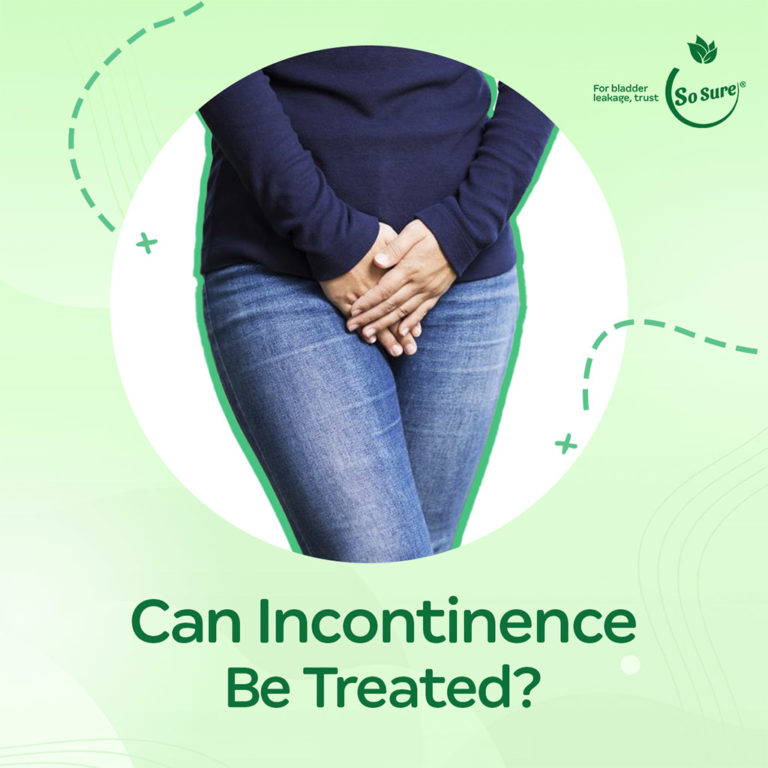 Can Incontinence Be Treated? So Sure Bladder Leakage Pads